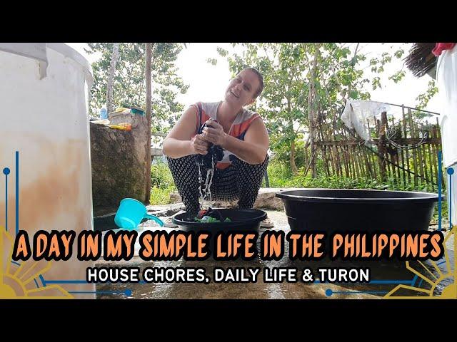 GERMAN living SIMPLE LIFE in the PHILIPPINES PROVINCE - daily life as a housewife - DAVAO ORIENTAL