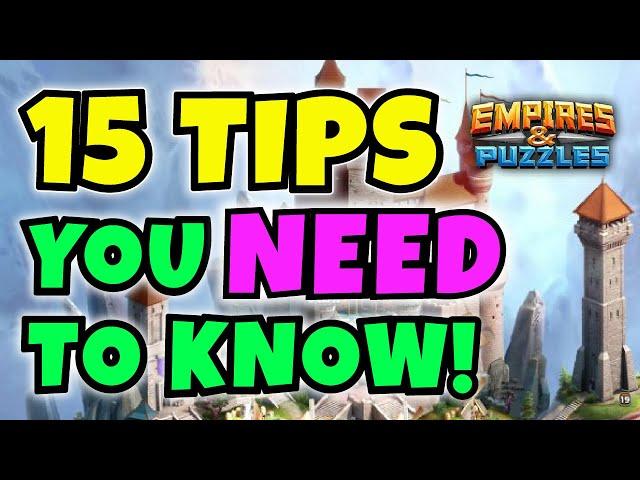 15 Empires and Puzzles Tips / Life Hacks to help you get better fast