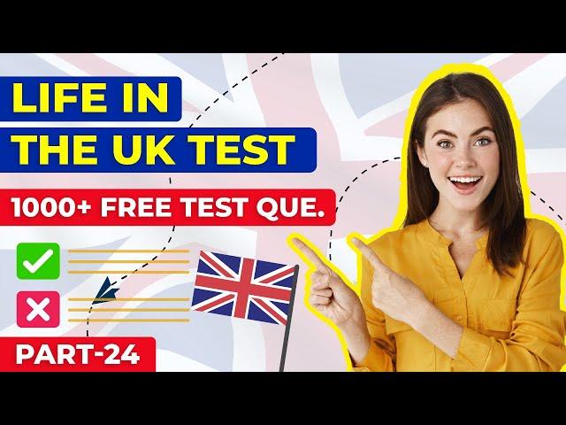 life in the uk test 2024 | British citizenship test 2024 #lifeinuk