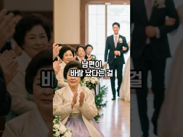 아들 결혼식에 상간녀 부른 바람난 남편