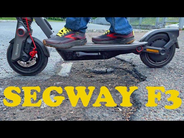 SEGWAY NINEBOT F3 - MY QUICK REVIEW AND TEST OF THE NEW ELECTRIC SCOOTER