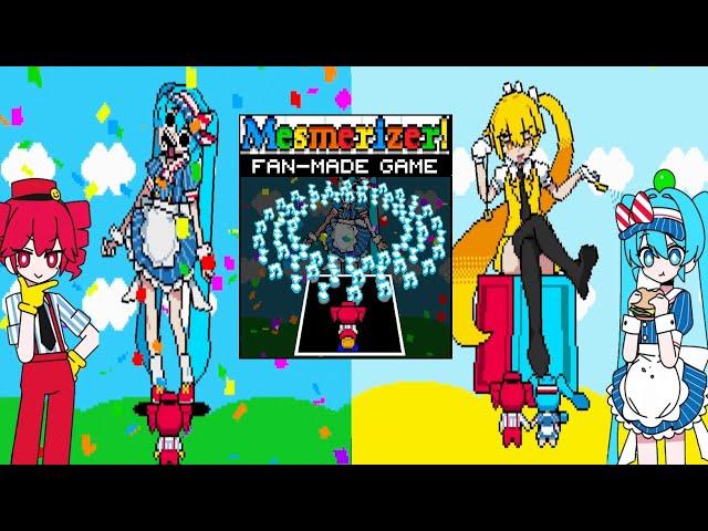 Hard Miku & Neru Boss No HIT No Item / Mesmerizer Fangame UNDERTALE Style Battle RPG メズマライザーがゲームだったら