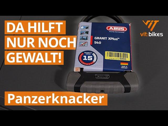 Abus Granit X Plus 540 Panzerknacker  Ein Biss auf Granit