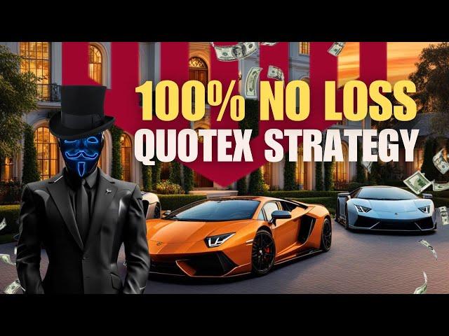 100% NO LOSS QUOTEX TRADING STRATEGY TUTORIAL FOR BEGINNERS 2024️| BINARY OPTIONS LIVE TRADING