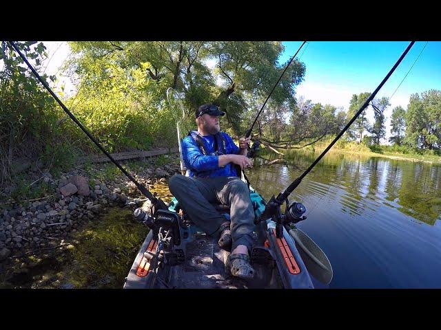 Summer Carp Fishing from the Kayak - I've Had Worse Days