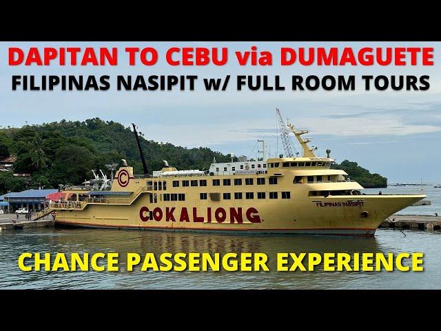 Dapitan to Cebu via Dumaguete | Filipinas Nasipit | Cokaliong | Philippines Travel