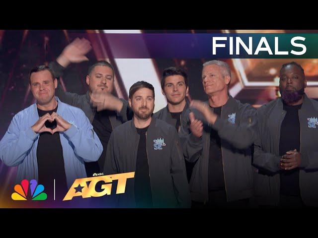 Sky Elements' Dazzling Drone Show Honors The American Dream | Finals | AGT 2024