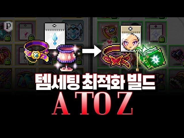 템세팅 최적화 빌드 A to Z [메이플스토리, 페이지]