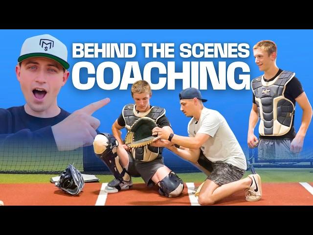 I Helped a Starting Freshman Catcher LEVEL UP (Watch the Lesson)