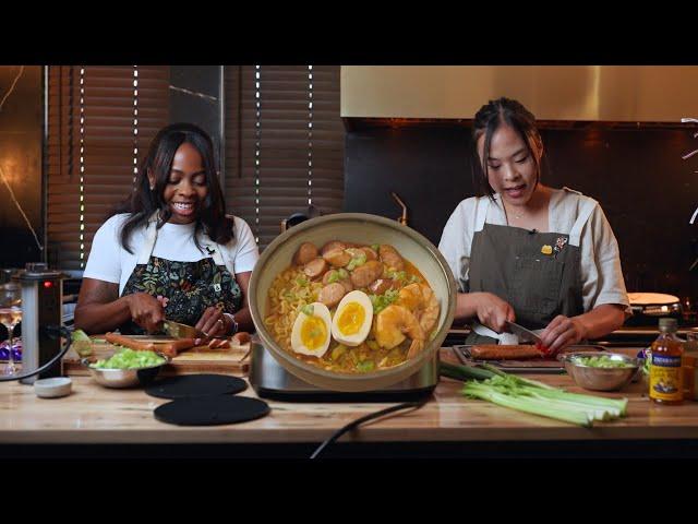 How to Make Seafood Boil Ramen ft. August DeWindt