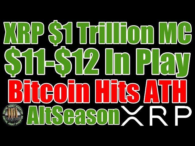 Bitcoin ATH , $11-$12 XRP , AltSeason Warnings & Ripple On Euro Stablecoin