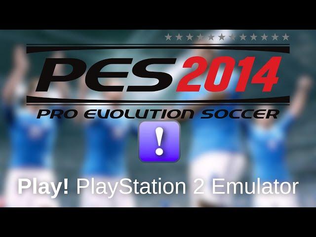 Pro Evolution Soccer 2014 - Play! iOS PS2 Emulator (iPad Pro M4)