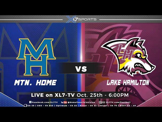 Mountain Home Bombers vs Lake Hamilton Wolves  (Football)