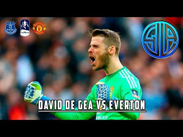 DAVID DE GEA vs EVERTON || EVERTON1-2MANCHESTER UNT || SEMIFINAL FA CUP || 23/04/16