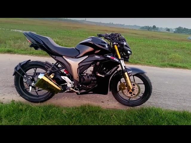 suzuki gixxer monotone modification