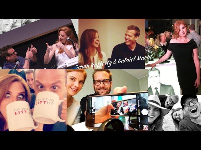 Sarah Rafferty and Gabriel Macht friendship