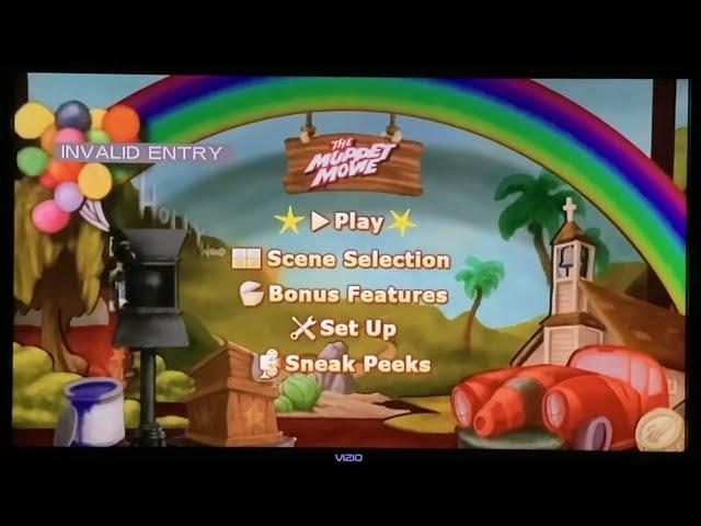 The Muppet Movie 2005 DVD Menu DVDTV VIZIO