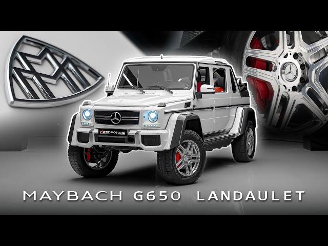 Rarest SUV Ever? Maybach G650 Landaulet ONLY 99 made!!