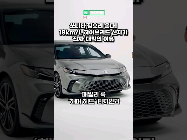 쏘나타 잡으러온다!? 18km/L 하이브리드 신차가 진짜 대박인 이유