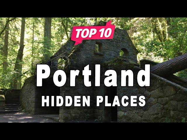 Top 10 Hidden Places to Visit in Portland, Oregon | USA - English