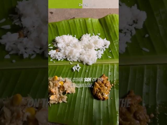 Reverse Banana Leaf method of eating | Dr Pal