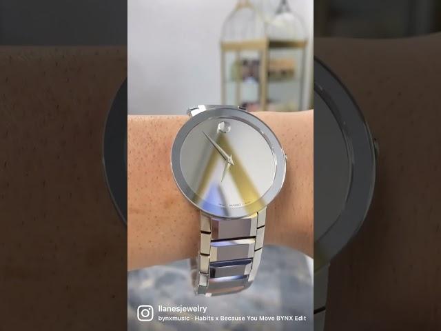 Movado mirror watch .          #viralvideo #watches #shorts