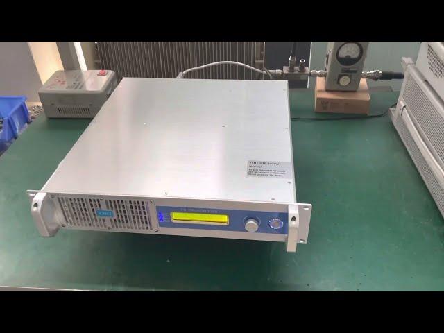 YXHT-HTF-1000W Power test of FM transmitter before delivery