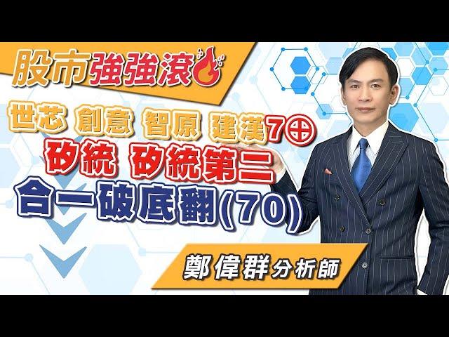 2024/11/29 鄭偉群分析師 【股市強強滾】 世芯，創意，智原，建漢7⊕，矽統，矽統第二，合一破底翻(70)