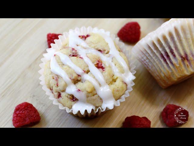 Lemon Raspberry Muffins Recipe | Home Baking | The Sweetest Journey