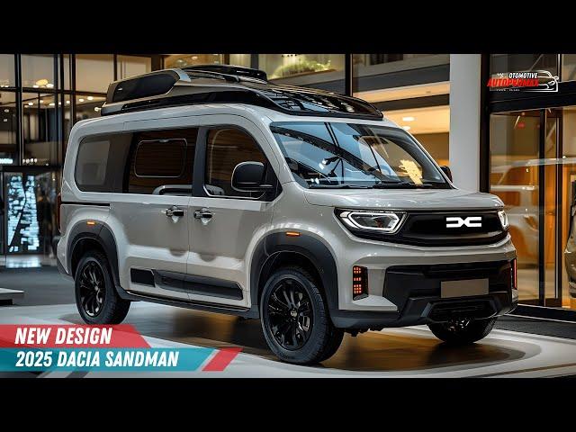 2025 Dacia Sandman: The VAN That Adds Comfort and Functionality to Your Life!