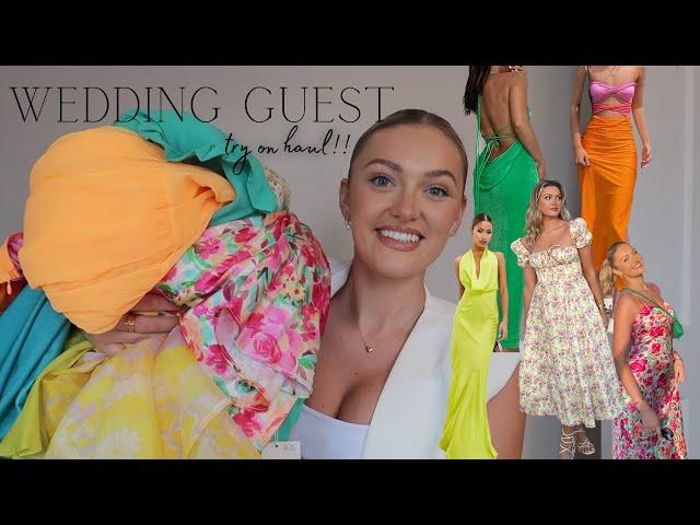 WEDDING GUEST DRESS HAUL & TRY ON!!!! AMAZON, House of Cb, ASOS & more!!!!