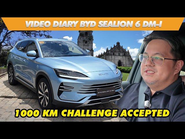 BYD Sealion 6 DM-i 1000KM Ilocos Challenge | TESTDRIVE PH