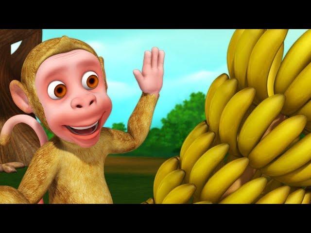 Bandar Mama and Bananas | Bengali Rhymes for Children | Infobells