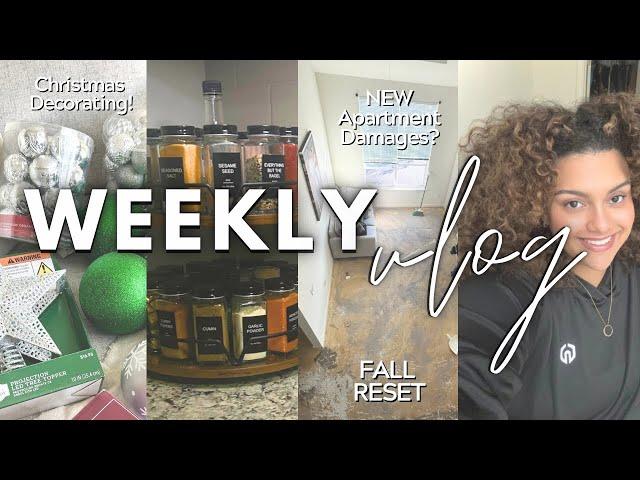 GETTING MY LIFE TOGETHER | fall reset vlog | tips for self care & organization