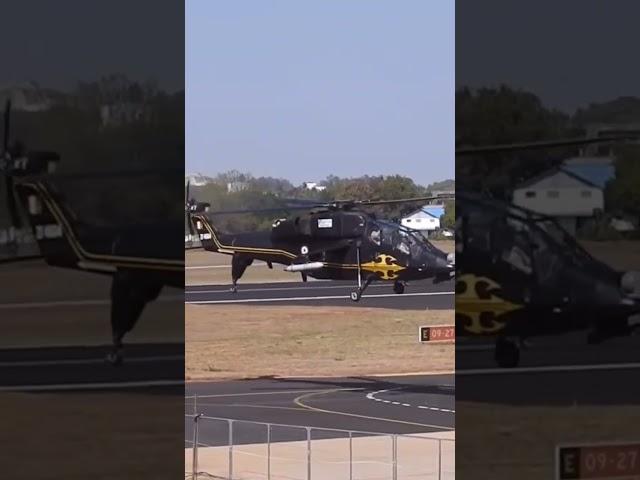 HAL Light Combat Helicopter Prachand at Aero India #Prachand #aeroindia #airshow