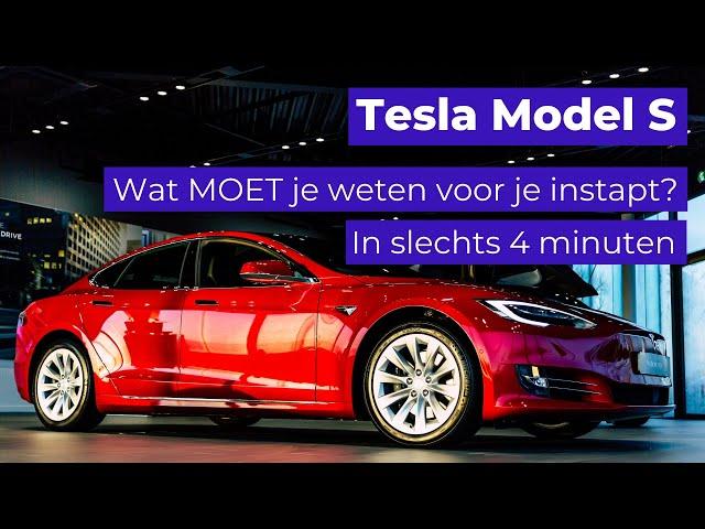 Hoe werkt de Tesla Model S - De basis in 4 min