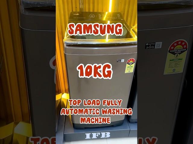 Samsung 10kg top load Fully automatic washing machine with built in heater 2025 #samsung
