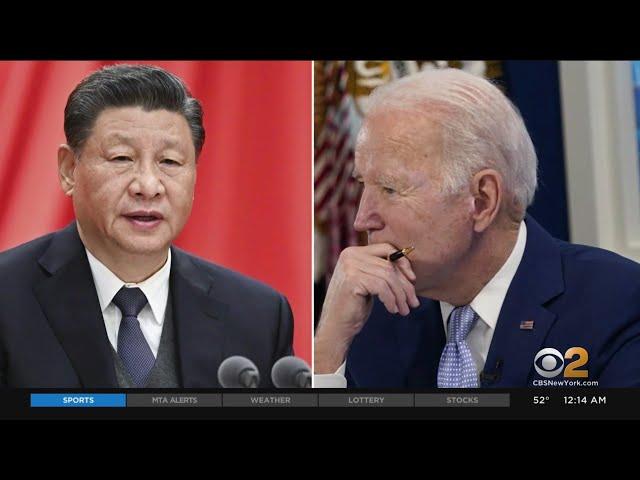 President Biden trying to convince China not to support Russia's war in Ukraine