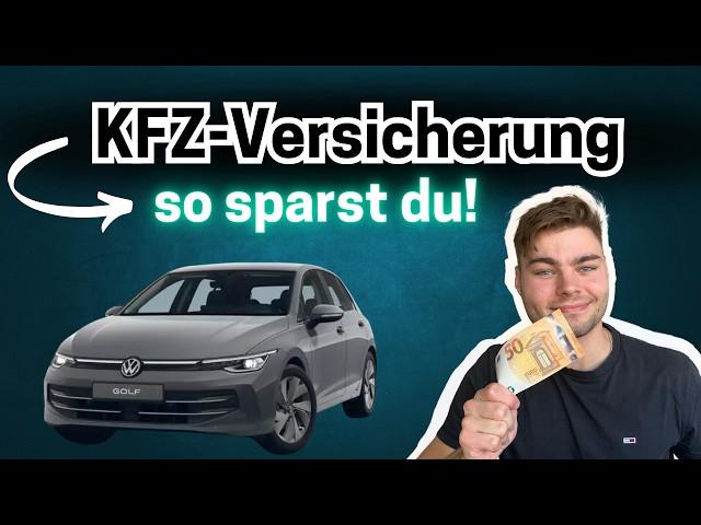 Bei der KFZ Versicherung sparen?? So gehts!