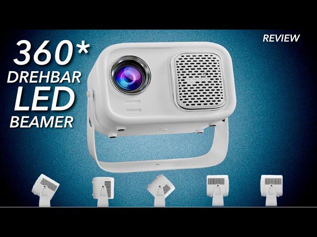 Der um 360° drehbare Mini BEAMER von Eroshoo - Der flexibelste Beamer überhaupt - TEST REVIEW 69 €