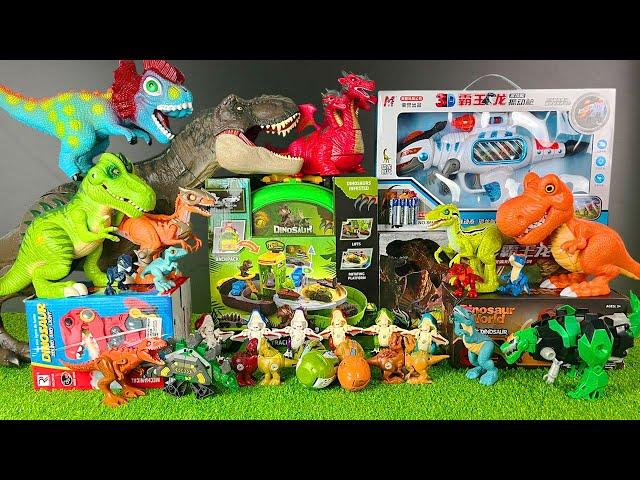 Jurassic World Unboxing Review Tyrannosaurus Rex Dino Suitcase Jurassic Park Dino Eggs Dragon 3 Head