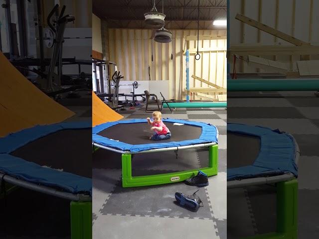 Leah bouncing