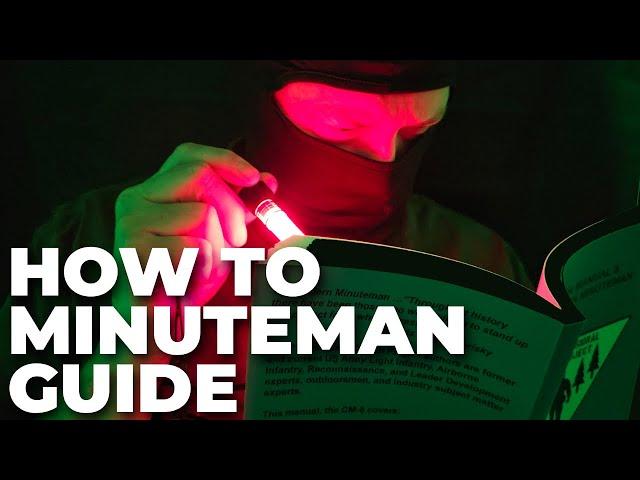 So You Want To Be A Minuteman? Next Level Prepper Reference!