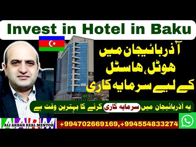 Hotel & Commercial Property Investment Opportunity for 2024, Real Mentor +994702669169