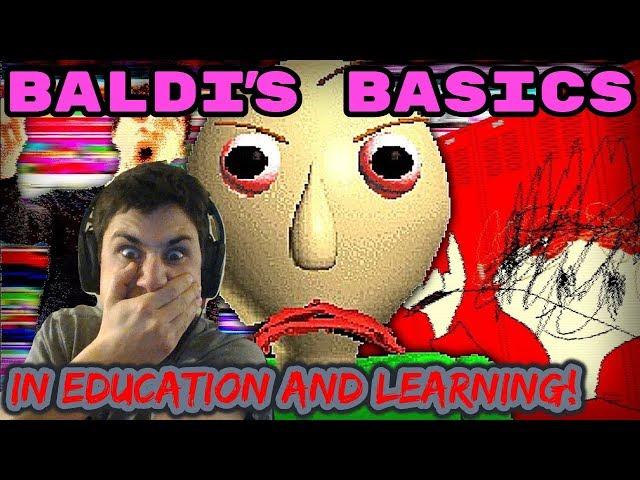 Baldi's Basics In Education and Learning | WARNING HORROR GAME! | The Frustrated Gamer