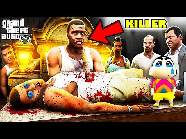 Who Killed FRANKLIN in GTA 5 ? | SHINCHAN and CHOP