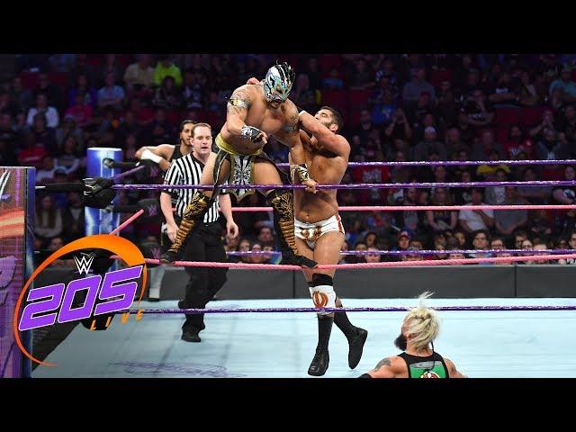 Kalisto & Mustafa Ali vs. Enzo Amore & Ariya Daivari: WWE 205 Live, Oct. 17, 2017