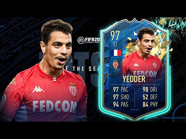 FIFA 20: BEN YEDDER 97 TOTSSF PLAYER REVIEW I FIFA 20 ULTIMATE TEAM