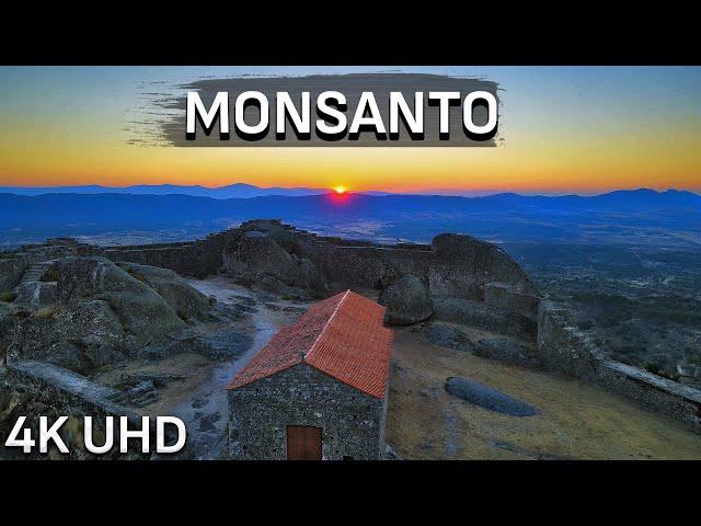 Exploring Monsanto: Unveiling the Beauty of Portugal's Unique Stone Village 4k