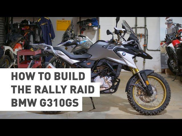 HOW TO BUILD A RALLY RAID PRODUCTS BMW G310GS *FULL*